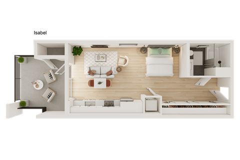 Floor Plan at Luella, Sacramento, CA, 95811